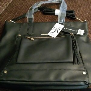 Rampage black purse